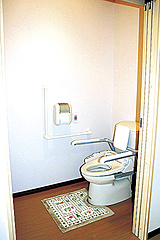 広いトイレ